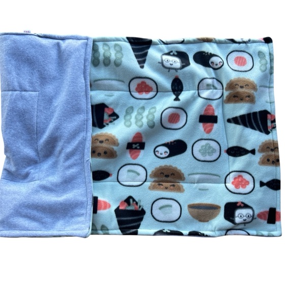 Guinea Pig Midwest Fleece Cage Liner 24"x 47" Reusable Reversible Washable Sushi - Picture 1 of 4